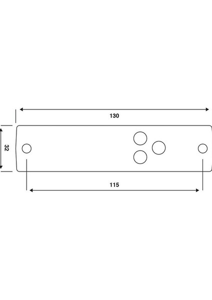 Krone Tip Side Marker Lamba Sarı