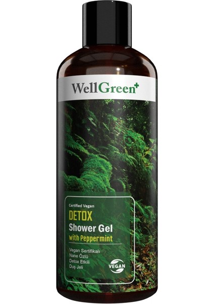 Vegan Nane Özlü Detox Etkili Duş Jeli - 400 ml