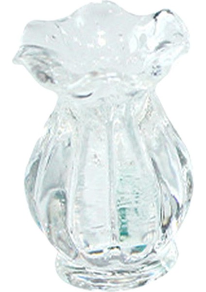 Minyatürler Dollhouse Minyatür Reçine Vazo Peri Bahçesi Şeffaf İçin Çiçek Vazo Modeli (Yurt Dışından)