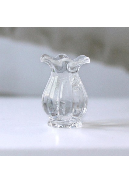 Minyatürler Dollhouse Minyatür Reçine Vazo Peri Bahçesi Şeffaf İçin Çiçek Vazo Modeli (Yurt Dışından) modelleri