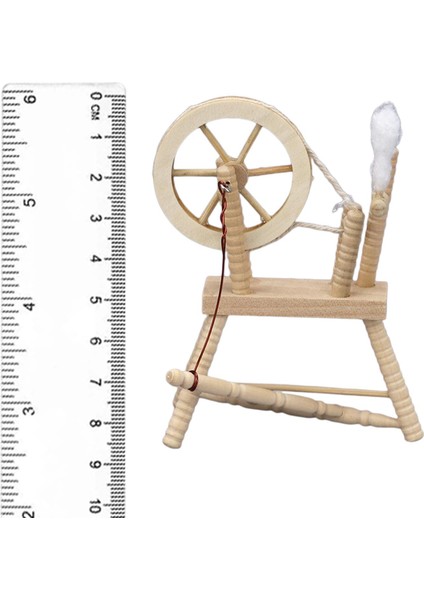 1:12 Dollhouse Mini Tekerlek Modelleri Mobilya Ahşap Ev Dekorasyon Boyasız (Yurt Dışından)