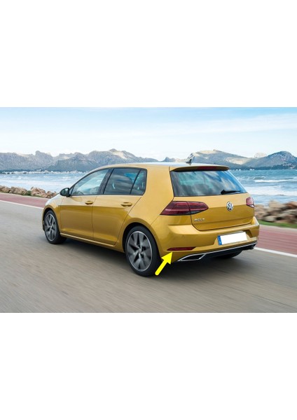 Vw Golf 7.5 2017-2020 Arka Tampon Sol Reflektörü Kedi Gözü 5G0945105C