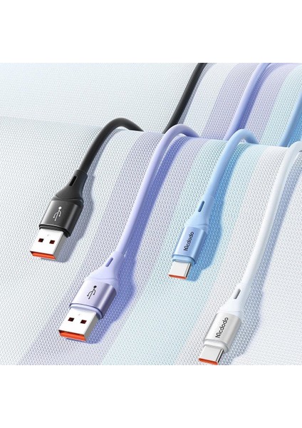 CA-1843 100W Typec USB Hızlı Data-Şarj Kablo 1.2m - Pembe