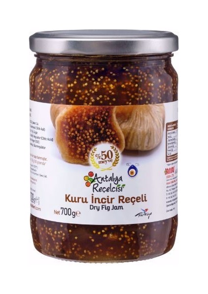 Kuru Incir Reçeli 700 gr Klasik Seri