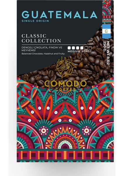 Guatemala Çekirdek - Filtre Kahve 250 gr