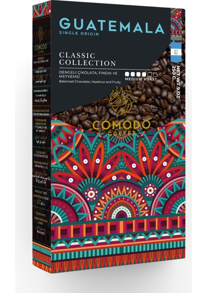 Guatemala Çekirdek - Filtre Kahve 250 gr