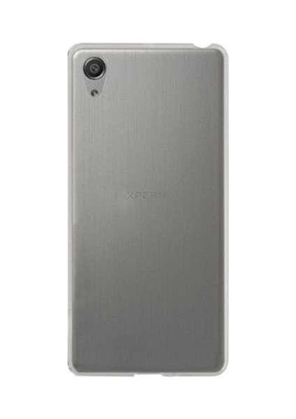 Sony Xperia Xa Ultra Kılıf Yumuşak Şeffaf Ince Esnek Renksiz Silikon Kapak