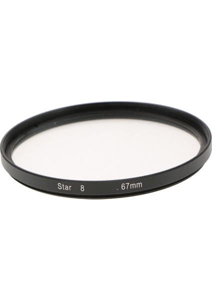 Dönen Döndürülmüş Yıldız Işık Filtresi, Çaplı Dslr Kamera Lensine Uygun 67MM (Yurt Dışından)