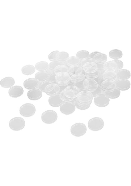 100 Kutulu Para Kapsülleri Para Kasası Şeffaf Renk 23MM (Yurt Dışından) indirimleri