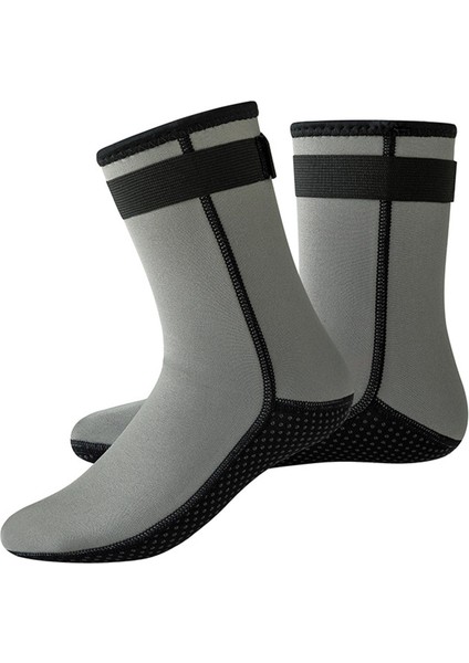 Yetişkin 3mm Neopren Dalış Botları Yüzme Sörf Ayakkabıları Socks Xxl (Yurt Dışından)