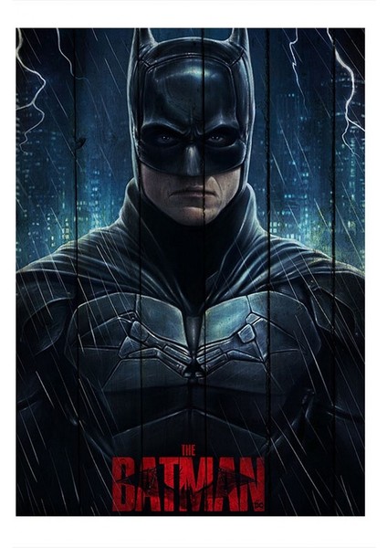 Batman Film Afişi Art Mdf Poster