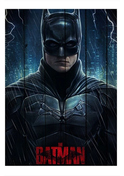 Batman Film Afişi Art Mdf Poster