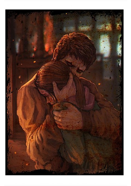 The Last Of Us Oyun Art Mdf Tablo