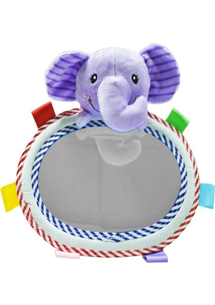 Araba Arka Koltuk Aynası Dikiz Aynası Aynası Ayarlanabilir, Yürümeye Başlayan Çocuk Çocuk Fil Stili İçin Sevimli (Yurt Dışından)