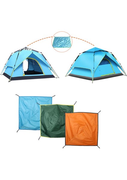 Açık Kamp Çadır Mavi 02 Için Kutup Paraları ile Su Geçirmez Muşamba Hamak (Yurt Dışından) modelleri