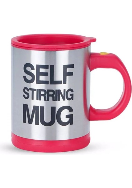 Self Stirring Mug  Mikser Kupa Bardak Kırmızı