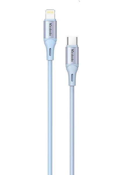CA-1864 Typec To Iphone Pd 36W Hızlı Data-Şarj Kablo 1.2m Mavi