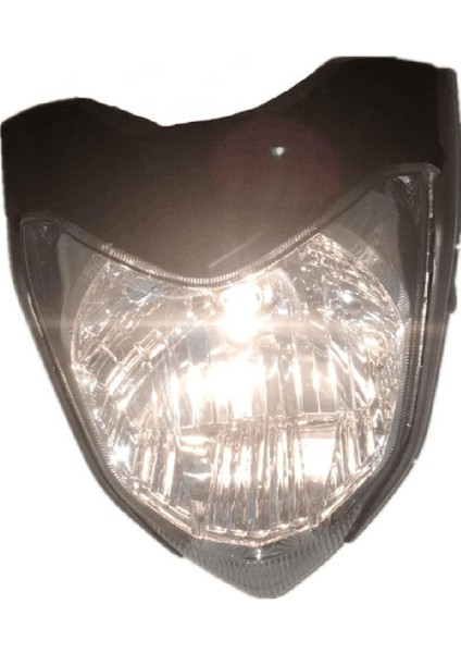 Gri FZER150 Için Motosiklet Far Far Işığı Işığı (Yurt Dışından)