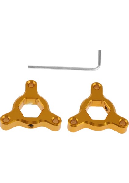 Motosiklet Altı Çatal Ön Yükleyicileri Altın 14MM Cnc Alüminyum (Yurt Dışından)