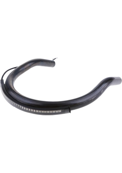 Cafe Racer Frame Hoop Uç Koltuk Döngüsü ve LED Kuyruk Işığı 210MM (Yurt Dışından)