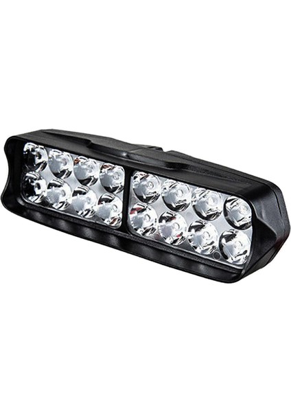 16 Leds 24W Motosiklet Ön Nokta Işık Süper Parlak Far Sürüş Işığı 16 LED 24W (Yurt Dışından) indirimleri