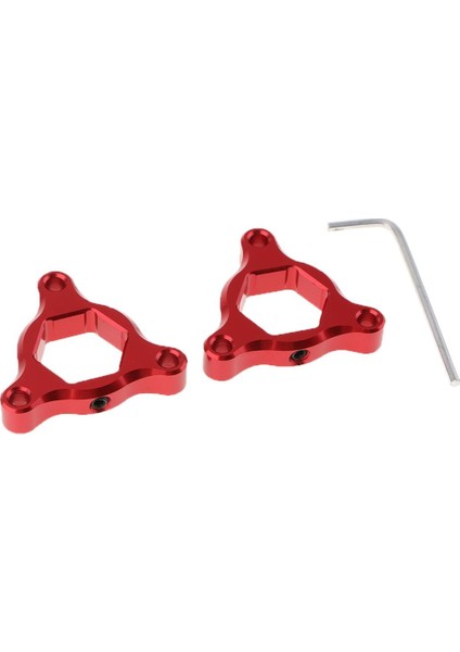 Motosiklet Cnc Hexagon Çatal Ön Yükleme Kurtarma Kırmızı Için 17MM (Yurt Dışından)