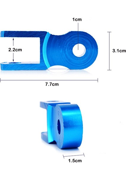 Motosiklet 77 mm Için Şok Emici Yükseklik Genişletici Yükseltici (Yurt Dışından)