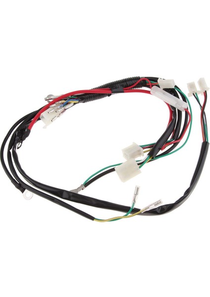 Elektrikli Başlatma Kablo Demeti Tezgahı 50CC 110CC 125CC Dörtlü Kir (Yurt Dışından) fırsatları