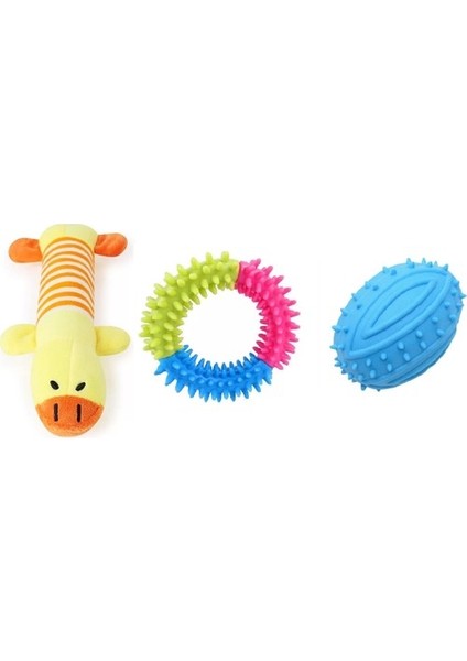 Köpek Oyuncak Üçlü Set Model1