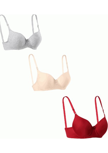 Dolgusuz Telsiz 3 Lü Sütyen