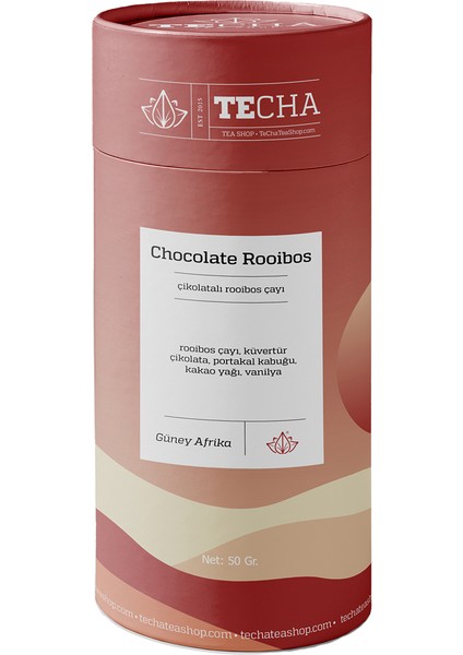 Chocolate Rooibos 50 Gr Çikolatalı Rooibos Çayı