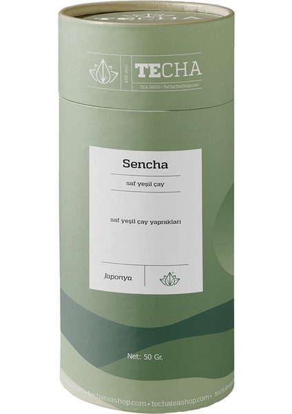 Sencha 50 Gr Saf Yeşil Çay