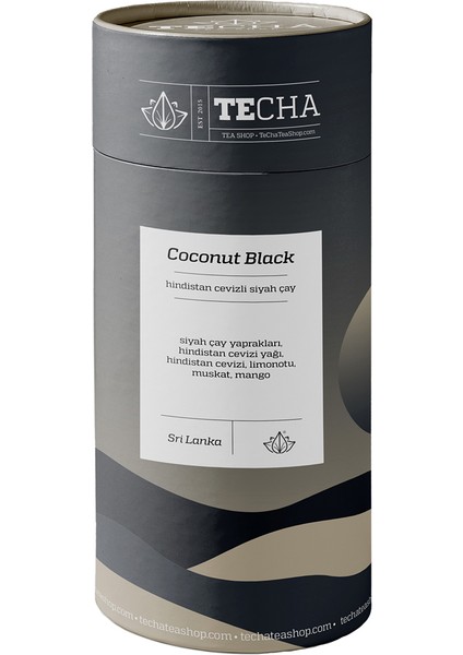 Coconut Black 50 Gr Hindistan Cevizli Siyah Çay