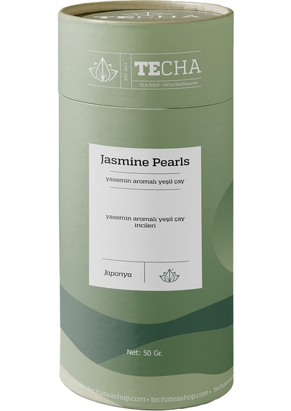 Jasmine Pearls 50 Gr Yaseminli Yeşil Çay