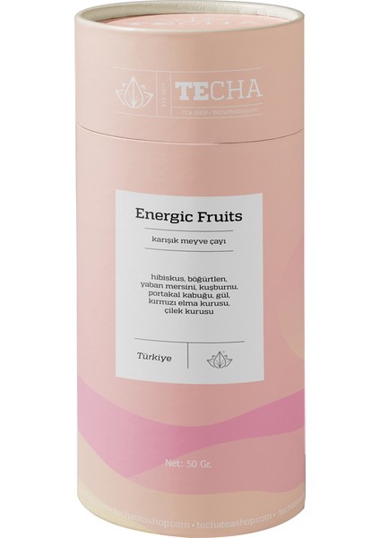 Energic Fruits 50 Gr Kırmızı Orman Meyveleri Çayı