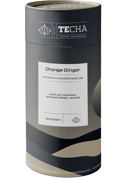 Orange Ginger 50 Gr Portakal Ve Zencefilli Siyah Çay