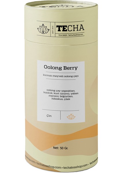 Oolong Berry 50 Gr Kırmızı Orman Meyveli Oolong Çayı