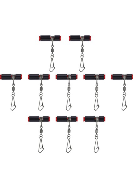 Ağır Hizmet Tipi Platin Slayt Döner Çıtçıt, Balık Tutma Mücadelesi Için Siyah 23MM (Yurt Dışından)