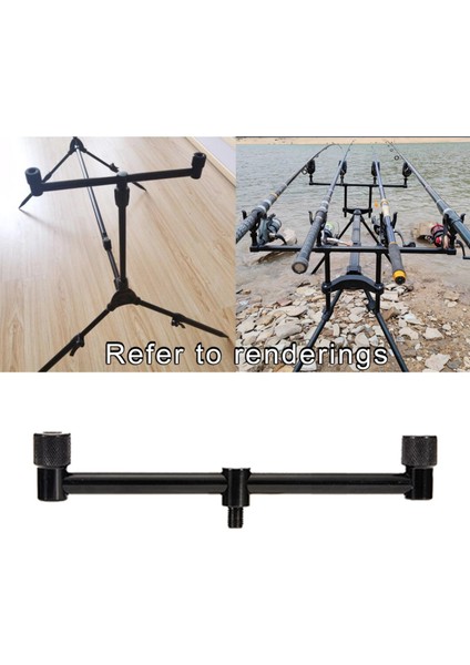 Alüminyum Alaşım Balıkçı Balık Tutma Çubukları Çapraz Çubuk Braket Sazan Ekipmanı 2 Çubuk 25CM (Yurt Dışından) fiyatları