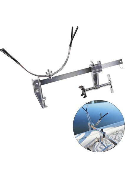 Metal Fishing Çubuk Tutucu Pole Braketi Köprü Iskelesi 22X5CM Için Kaymaz Mücadele Aracı (Yurt Dışından) indirimleri