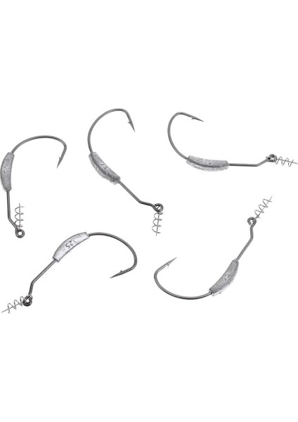 5pcs Ağırlıklı Mayo Kanca Fishook 2g // 3g/5g/7g 2.5g Ile Mücadele (Yurt Dışından)