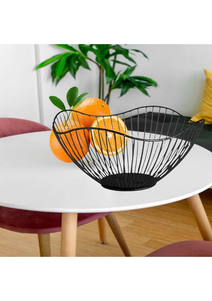 Yaratıcı Lotus Yaprağı Restoran Yemek Kaseleri Tutucu Siyah