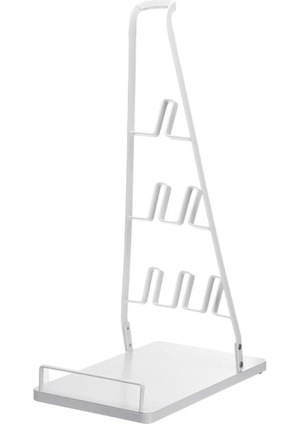 Vakum Destek Aksesuarları Için Vakum Zemin Stand Tutucu Beyaz