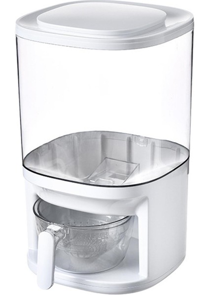Pirinç Dispenser Sızdırmaz Tahıl Konteyneri Tahıl Dispenser Kovası 26X26X43CM(Yurt Dışından)