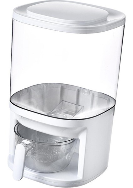 Pirinç Dispenser Sızdırmaz Tahıl Konteyneri Tahıl Dispenser Kovası 26X26X43CM(Yurt Dışından)