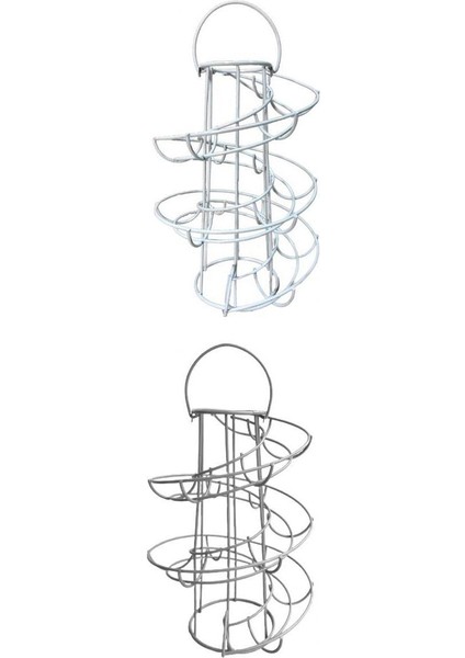2pcs 24 Yumurta Spiral Tutucu Stand