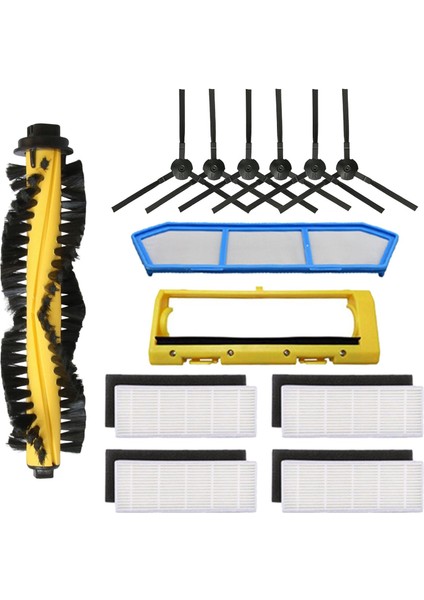 13 Adet Robot Vakum Süpürücü A4 Robot Vakum Süpürücü Için Değiştirme
