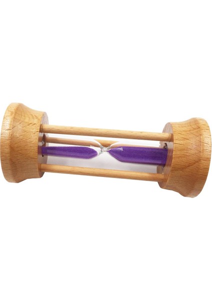 Geleneksel Yumurta Haşlanmış Zamanlayıcı Ahşap Kum Zamanlayıcı 3 Dakika Mutfak Zamanlayıcısı