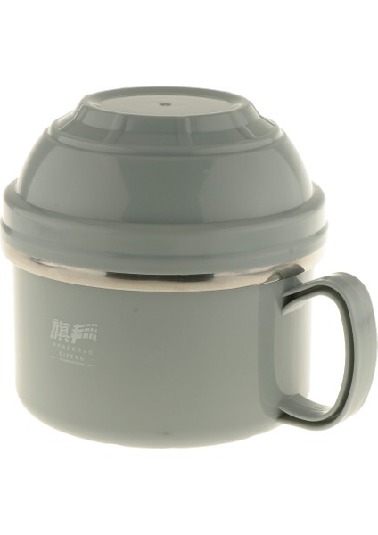 Paslanmaz Çelik Termal Öğle Yemeği Kutusu Istiflenebilir Yalıtılmış Bento Kutusu 900ML Mavi(Yurt Dışından)