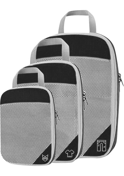 Sıkıştırma Paketleme Küpleri Paketleme Organizatörleri Genişletilebilir Seyahat Breatbable 3pcs Seçenekleri fiyatları